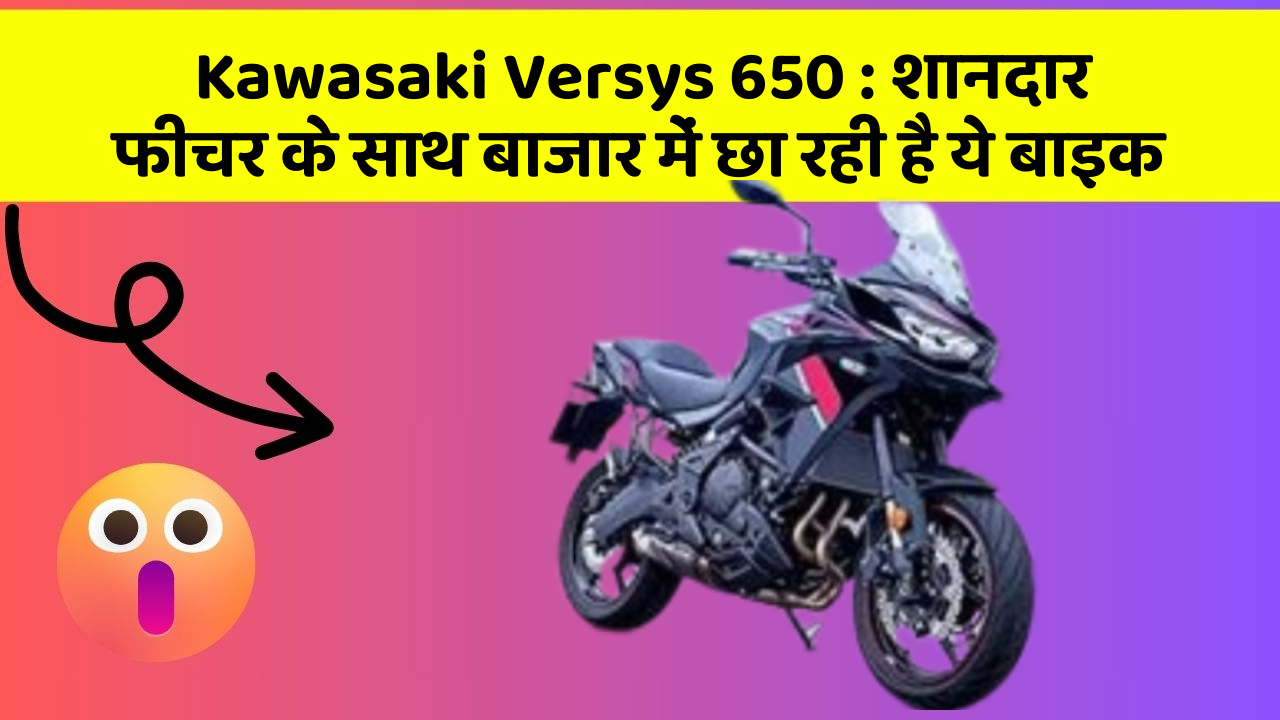 Kawasaki Versys 650: शानदार फीचर के साथ बाजार में छा रही है ये बाइक